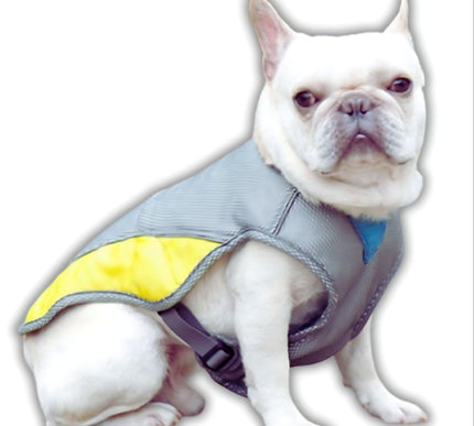 Premium dog apparel from www.petpexi.com, featuring cooling vests, raincoats, winter jackets, life jackets, and harnesses for stylish, all-season protection.