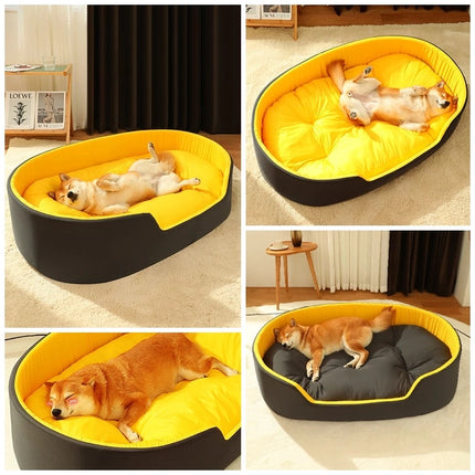 Dog Bed Pet Nest Cat Mat - Sponge, All-Season Stereo Nest, Multiple Sizes & Colors | PetPexi