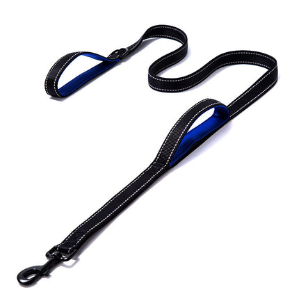 Double Thickened Reflective Nylon Dog Leash – Durable & Safe | Petpexi