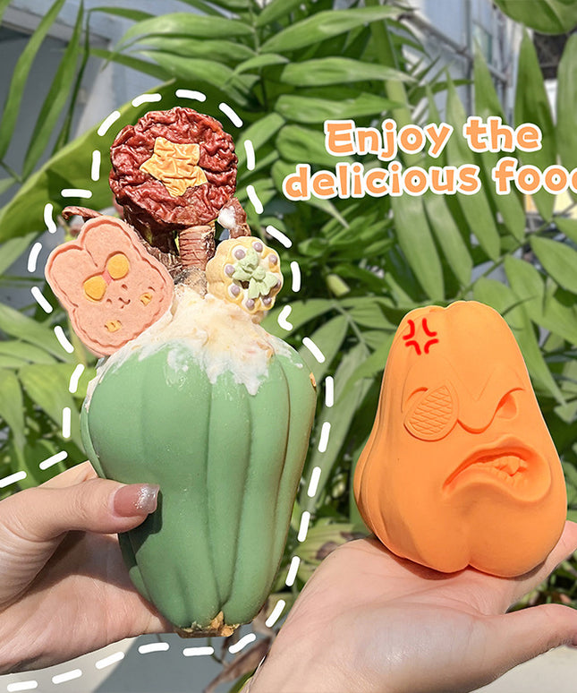 Silicone Puzzle Food Ball Toy for Dogs & Cats – Leaky Slow Feeder Toy | petpexi.com