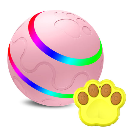 Pet New Cat Wicked Ball Toy - Intelligent USB Self-Rotating Interactive Cat Ball