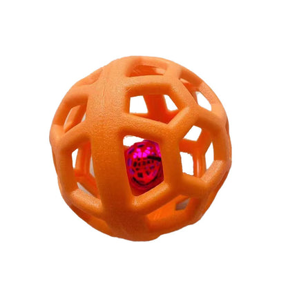 Durable TPR Dog Chew Ball Toy for Interactive Play and Teeth Cleaning - Petpexi