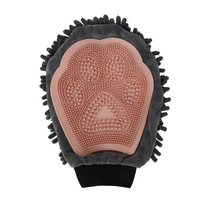 Pet Bathing Brush 2-in-1 Grooming Glove – Dual-sided Brushing, Massaging & Drying Tool | Petpexi