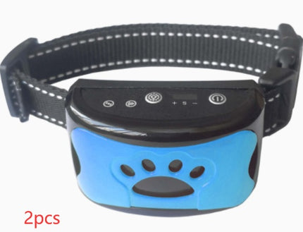 Waterproof Rechargeable Dog Training Collar - Electric Remote Trainer with Shock, Vibration & Sound