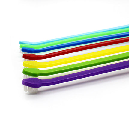 Nylon Bristle Dog Toothbrush with Paw Print Handle – Effective Oral Cleaning | Petpexi