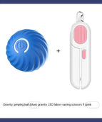 Blue Ball Pink Scissors
