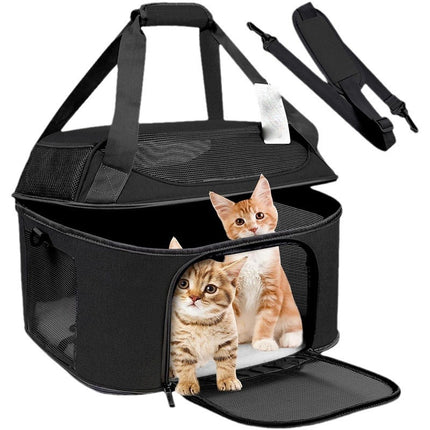 Dog Backpack Breathable Pet Carrier Bag – Sturdy & Portable Travel Bag | www.petpexi.com