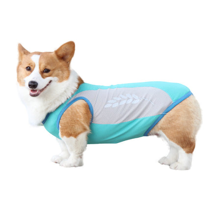 Reflective Summer Cooling Pet Vest – Stylish Breathable Dog Clothes