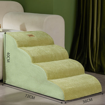 Premium Anti-Slip Pet Dog Slope Ladder – Multiple Steps & Colors | PetPexi