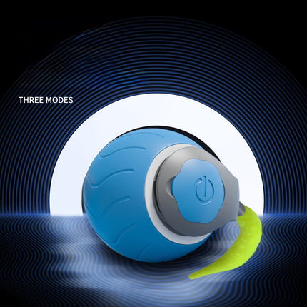 Speedy Tail Interactive Cat Toy – Dual Speed USB Rechargeable Rolling Ball | Petpexi