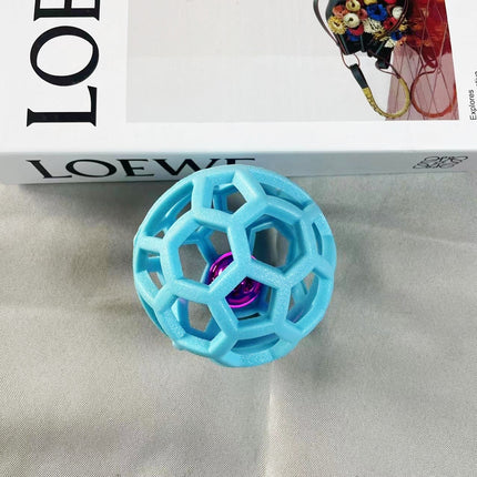 Durable TPR Dog Chew Ball Toy for Interactive Play and Teeth Cleaning - Petpexi