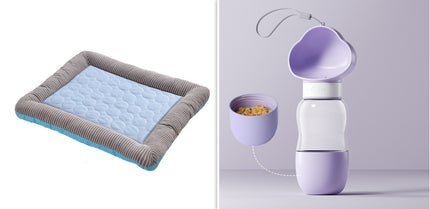 Pet Cooling Pad Bed for Dogs & Cats – Ice Silk Summer Mat | www.PetPexi.com