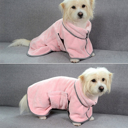 Quick-Drying Pet Absorbent Towel & Bathrobe for Dogs & Cats – Soft Microfiber | Petpexi