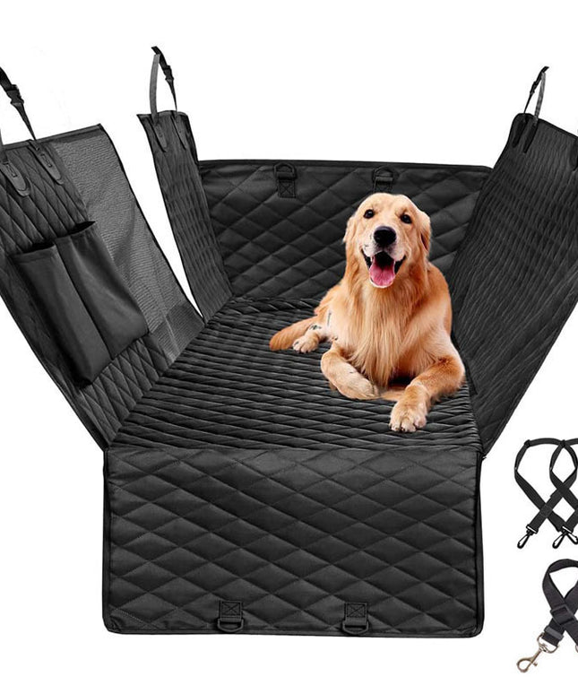Luxury Pet Car Seat Cover – Rear Backseat Cushion for Dog Travel | PetPexi