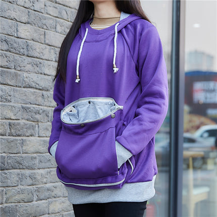 Women's Style Pullover Hoodie for Small Dogs & Cats – Stylish Pet Sweatshirt
