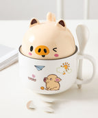 Winking pig