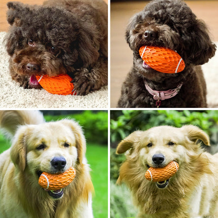 Pet Toy Resistant To Bite And Vocal Rugby Dog To Relieve Boredom - Petpexi
