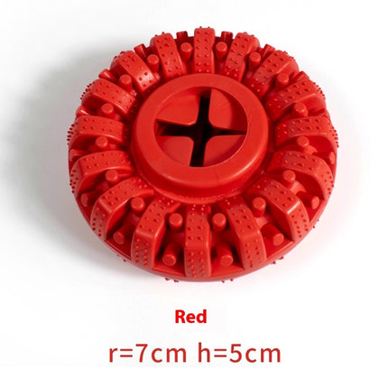 Durable Dog Tire Chew Toy - Interactive Puzzle & Fetch Dog Toys by PetPexi