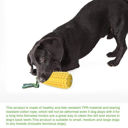 PROKEl Dog Chew Toy Corn Stick for Small, Medium, and Large Breeds