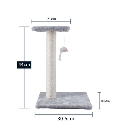 Cat Climbing Frame Litter Tree with Integrated Grab – Solid Wood Stylish Design | Petpexi