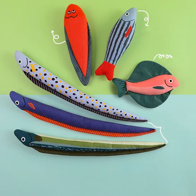 New Cat Toy Ringing Paper Fish – Catnip Plush Pillow with Crinkle Sound | Petpexi