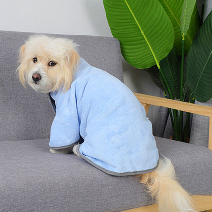 Quick-Drying Pet Absorbent Towel & Bathrobe for Dogs & Cats – Soft Microfiber | Petpexi