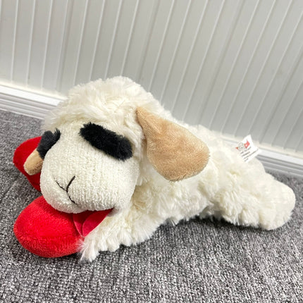 Lay Down Sheep Plush Dog Toy – Durable, Interactive & Squeaky | www.petpexi.com
