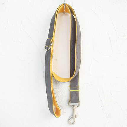 Premium Grey Dog Leash - Reflective, Adjustable, and Heavy-Duty for All Sizes - petpexi.com