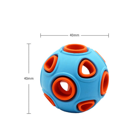 Luminous Squeaky Dog Ball - Interactive Light & Sound Toy
