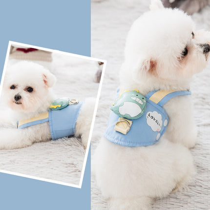 Cute Pet Dog Harness Leash Set – Comfortable & Breathable Vest for Small & Medium Dogs | Petpexi