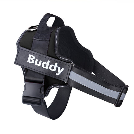 Personalized Dog Harness No Pull Reflective Breathable Adjustable Vest with Custom Patch | Petpexi