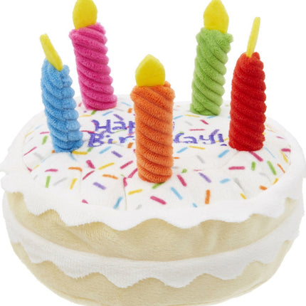 Pet Supplies Plush Toy Dog Birthday Gift – Interactive Squeaky Cake & Bone Toys | www.petpexi.com