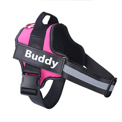 Personalized Dog Harness No Pull Reflective Breathable Adjustable Vest with Custom Patch | Petpexi