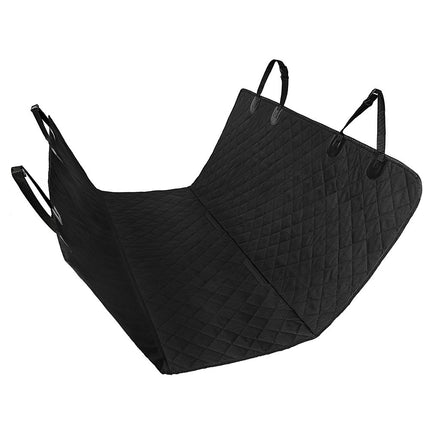 Dog Car Seat Cover with Mesh Window – Waterproof Hammock with Zippers & Storage | Petpexi