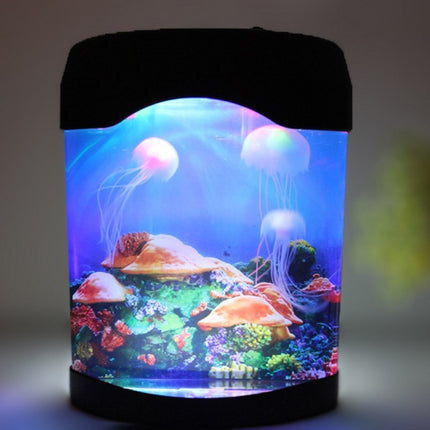 Jellyfish Aquarium USB Colorful Lamp – LED Night Light with Auto Power-Off | Free USA Shipping | PetPexi