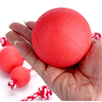Solid Rubber Bouncy Ball Toy – Durable Chew & Fetch Dog Toy | www.petpexi.com