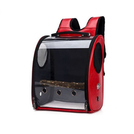Foldable Porous & Breathable Pet Bag – Parrot Carrier | PetPexi