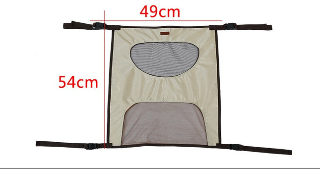 Pet Car Fence Rear Seat Barrier – Anti-Dog Harassment & Safety Net