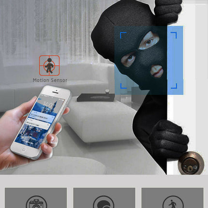 1080P Smart Pet & Home Wi-Fi Security Camera – Motion Detection, Night Vision & Audio | Petpexi
