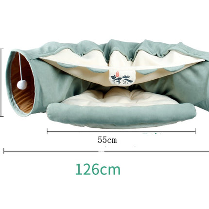 Pet Cats Tunnel Interactive Play Toy – Collapsible Indoor Cat & Small Pet Exercise Tunnel | Petpexi