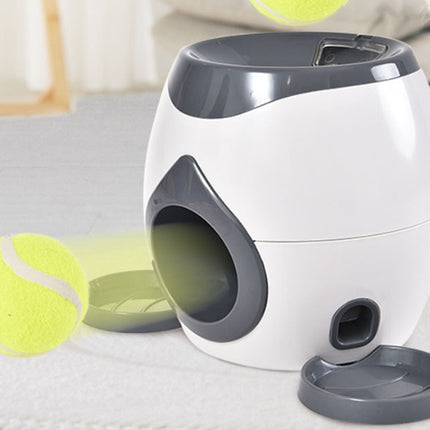 Smart Pet Feeder Tennis Ball Reward Machine for Dogs and Cats