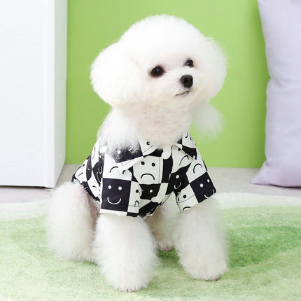 Checkered Dog Shirt – Casual Pet Outfit for Small Dogs & Cats | Petpexi