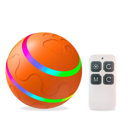 Pet New Cat Wicked Ball Toy - Intelligent USB Self-Rotating Interactive Cat Ball