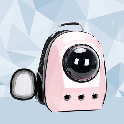 Breathable Cat Carrier Backpack with Space Capsule Design – Travel Pet Bag for Cats & Dogs | Petpexi