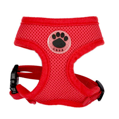 Breathable Mesh Dog Harness – Polyester Chest Strap, Traction Belt | Petpexi