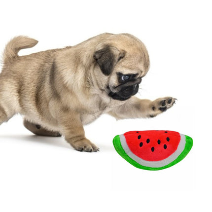 Gooddog Plush Dog Toys – Interactive Fruit & Cartoon Chew Toys Set | www.petpexi.com