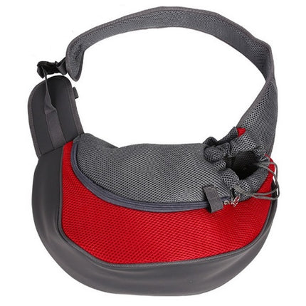 Hands-Free Shoulder Pet Sling Carrier Bag – Soft, Breathable & Secure