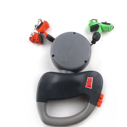 Retractable Dual Pet Dog Walking Leash – Durable Nylon, Automatic, Perfect for All Dog Sizes – Fast & Free Shipping at www.petpexi.com