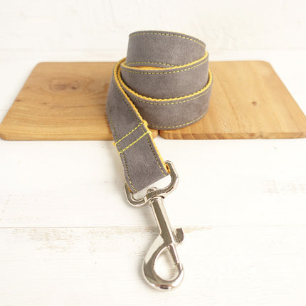 Premium Grey Dog Leash - Reflective, Adjustable, and Heavy-Duty for All Sizes - petpexi.com