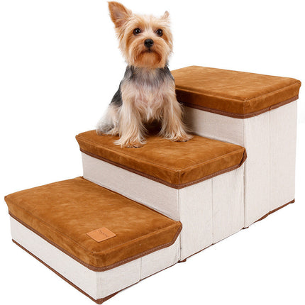 Foldable Storage Pet Dog Stairs – Premium Quality with Fast & Free USA Shipping | www.petpexi.com